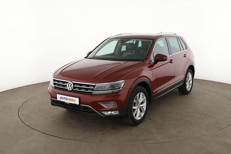 Gebraucht VW Tiguan Highline 2016 Rot SUV