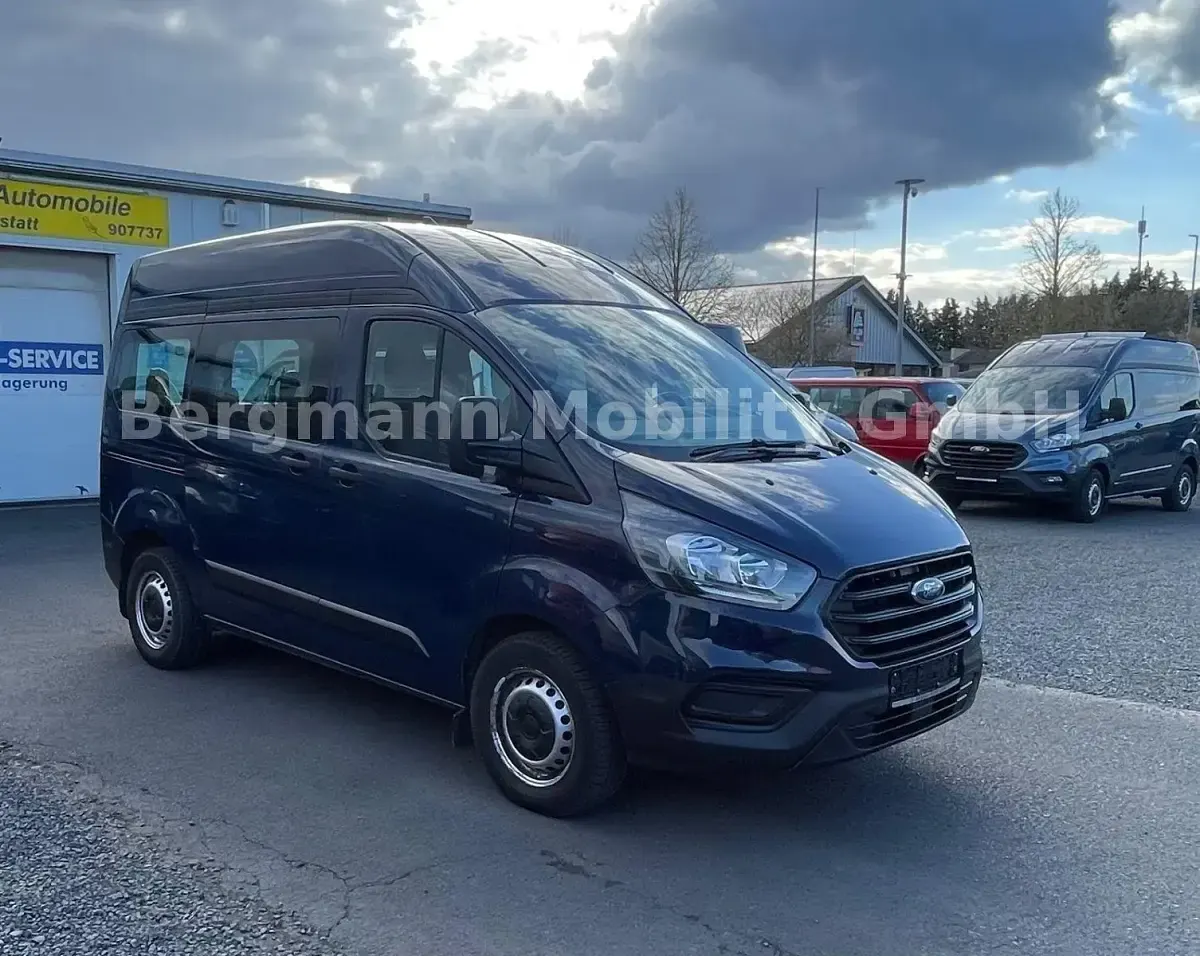 Gebraucht Ford Transit Custom 105 PS (77 kW) 2022 Blau Van / Kleinbus