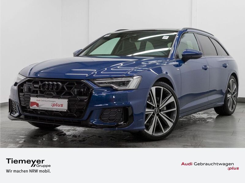 Blau Neu 2025 Audi A6 S-Line Kombi | 61.790 € (Superpreis) - Bild 1/4
