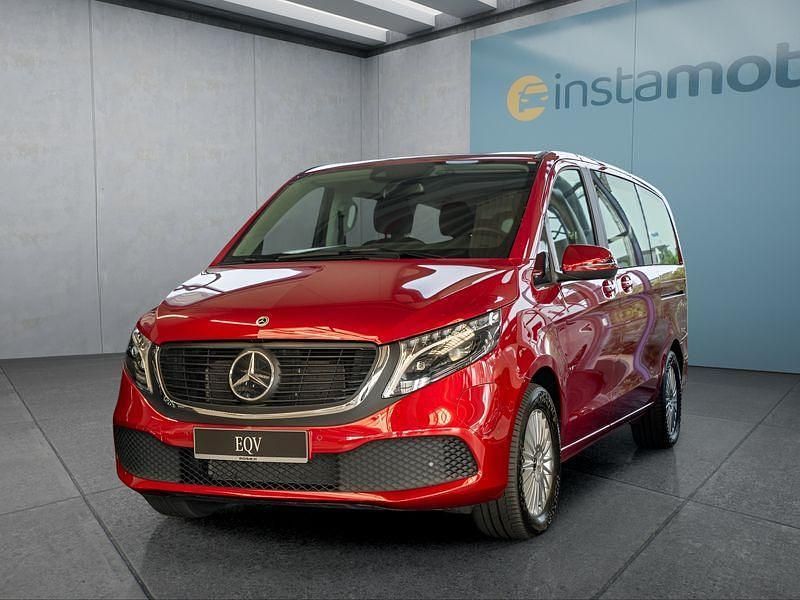 Rot Gebraucht 2023 Mercedes EQV300 Van / Kleinbus | 40.849 € (Superpreis) - Bild 1/4