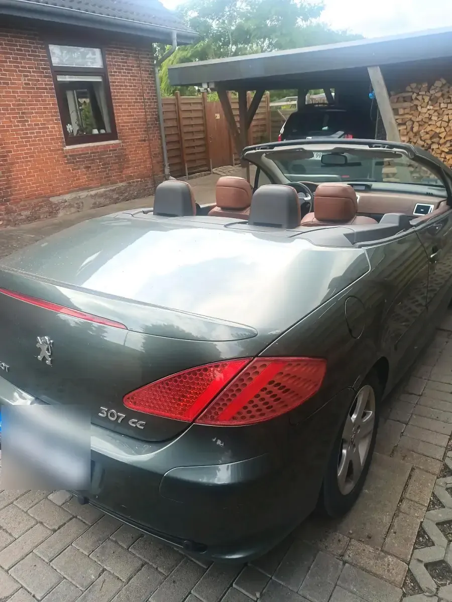 Gebraucht Peugeot 307 CC 136 PS (100 kW) 2004 Grün Cabrio