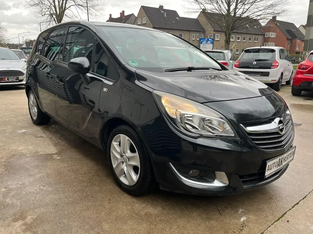 Gebraucht Opel Meriva Edition 120 PS (88 kW) 2014 Schwarz Van / Kleinbus