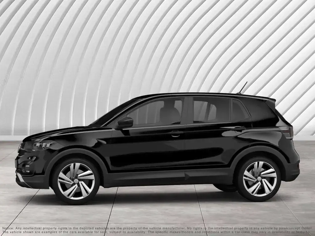 Gebraucht VW T-Cross Life 110 PS (80 kW) 2023 Schwarz SUV
