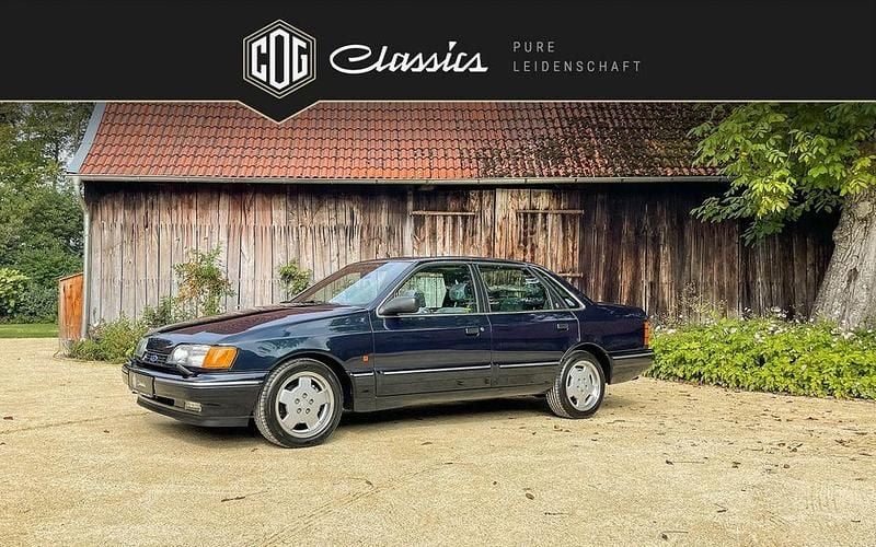 Blau Gebraucht 1991 Ford Scorpio Ghia Limousine | 19.900 € - Bild 1/4
