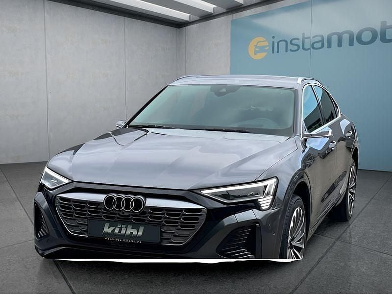 Grau Gebraucht 2023 Audi Q8 Sportback e-tron SUV | 57.349 € - Bild 1/4