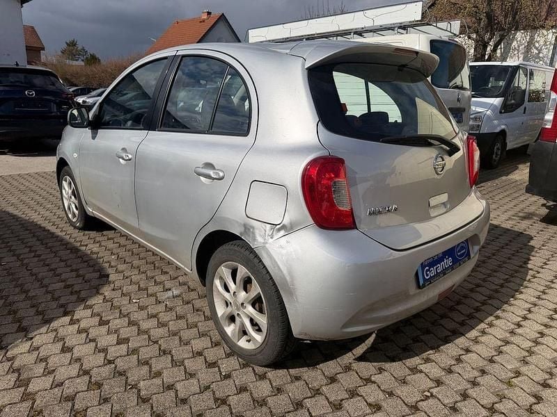 Gebraucht Nissan Micra Acenta 80 PS (58 kW) 2014 Silber Kleinwagen