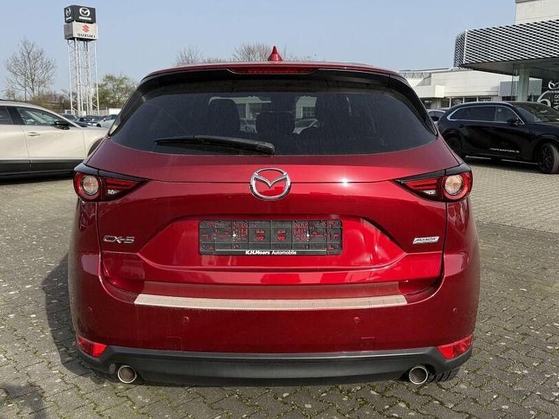 Gebraucht Mazda CX-5 Exclusive-Line 165 PS (121 kW) 2018 Magmarot metallic SUV