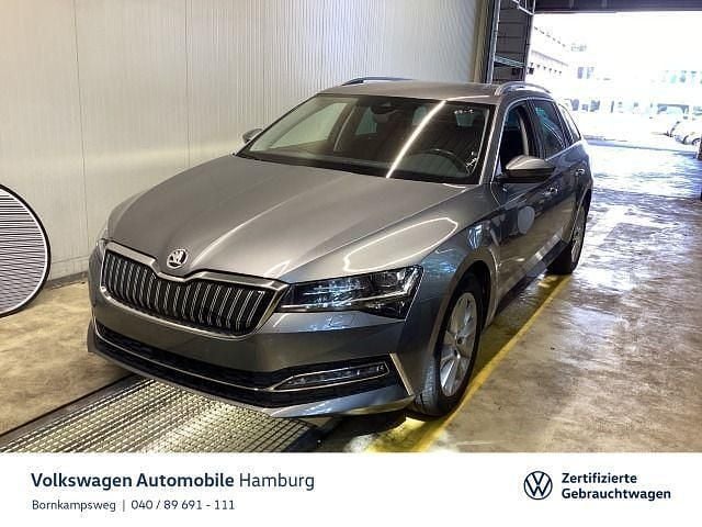 5x graphitegrau metallic Gebraucht 2021 Skoda Superb Style Kombi | 26.777 € (Fairer Preis) - Bild 1/4