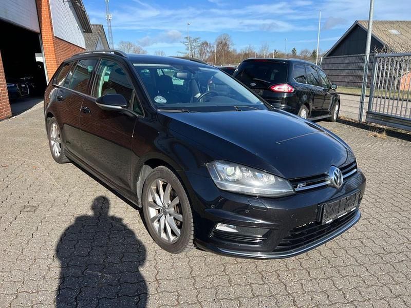 Gebraucht VW Golf VII R-line 150 PS (110 kW) 2016 Schwarz Kombi