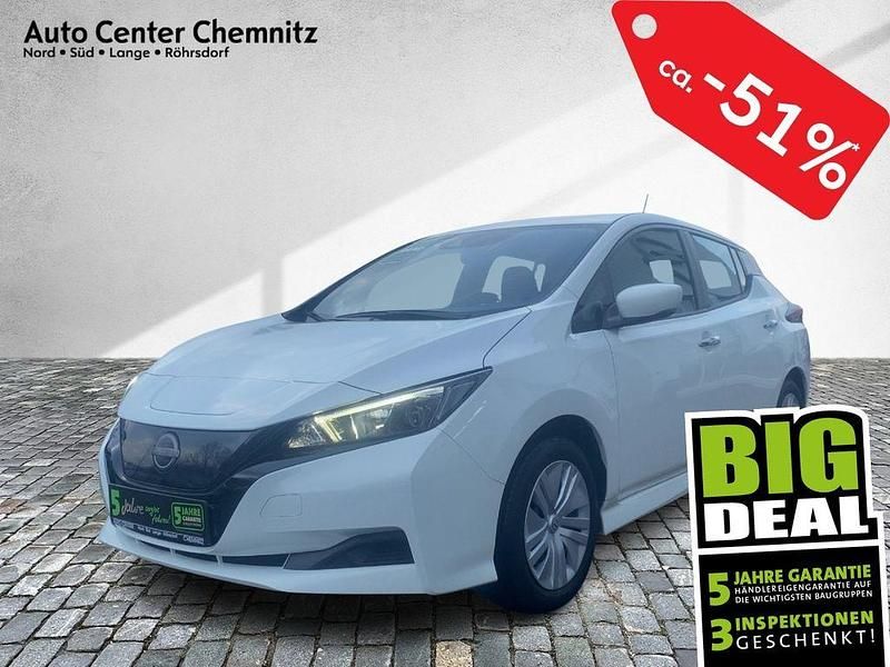 Weiß Gebraucht 2023 Nissan Leaf Basis Kleinwagen | 14.711 € (Superpreis) - Bild 1/4