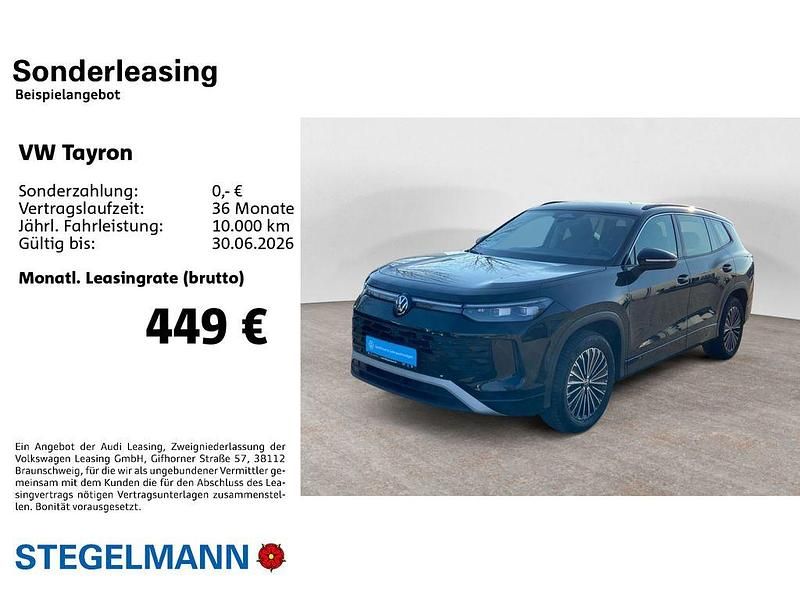 Gebraucht VW Tayron Life 193 PS (141 kW) 2025 Schwarz SUV