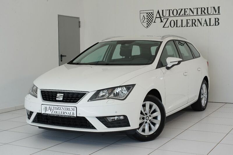 "candy" weiss Gebraucht 2020 Seat Leon ST Style Kombi | 14.490 € (Guter Preis) - Bild 1/4