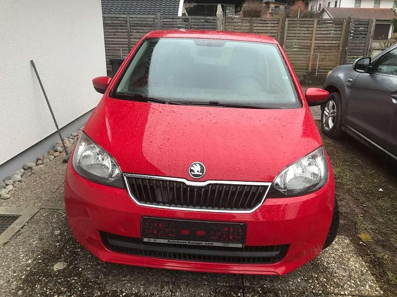 Gebraucht Skoda Citigo Active 60 PS (44 kW) 2012 Rot Kleinwagen