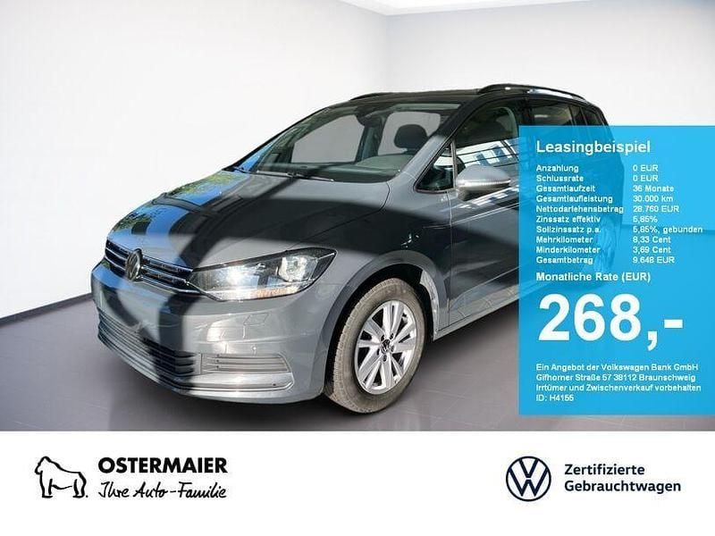 Oyster silver Gebraucht 2024 VW Touran Comfortline Van / Kleinbus | 28.760 € (Guter Preis) - Bild 1/4