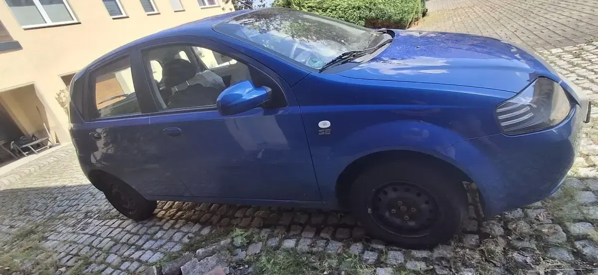 Gebraucht Chevrolet Kalos 72 PS (52 kW) 2005 Blau Kleinwagen