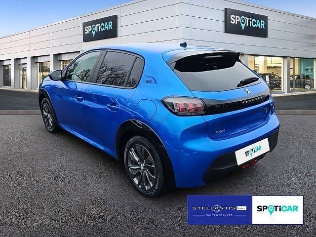Gebraucht Peugeot e-208 Active 100 kW (136 PS) 2022 Blau Kleinwagen