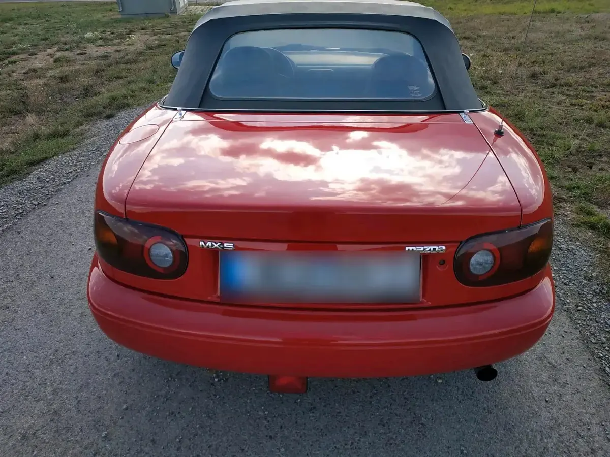 Gebraucht Mazda MX5 115 PS (84 kW) 1993 Rot Cabrio