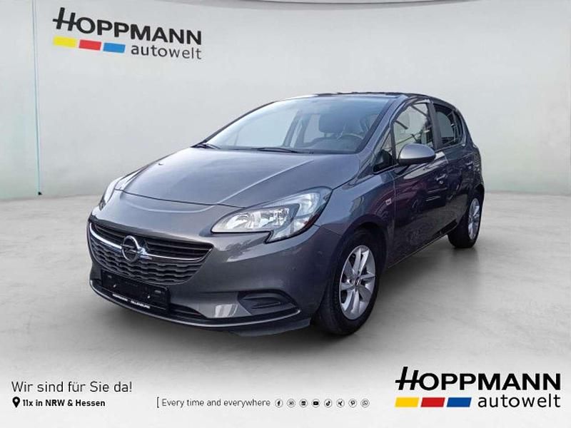 Karbon silber/shiny grey (m2) Gebraucht 2015 Opel Corsa Edition Limousine | 8.990 € (Fairer Preis) - Bild 1/4
