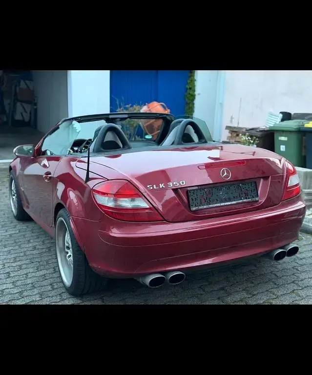 Gebraucht Mercedes SLK350 272 PS (200 kW) 2004 Rot Cabrio