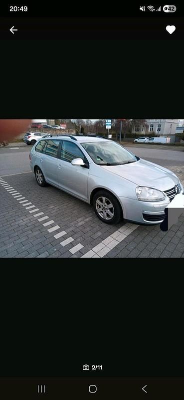 Silber Gebraucht 2008 VW Golf V Kombi | 1.900 € (Superpreis) - Bild 1/4