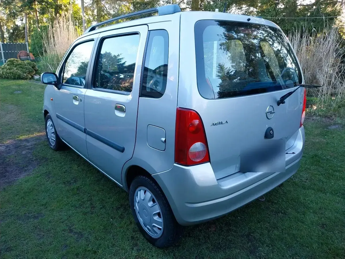 Gebraucht Opel Agila 2003 Silber Van / Kleinbus