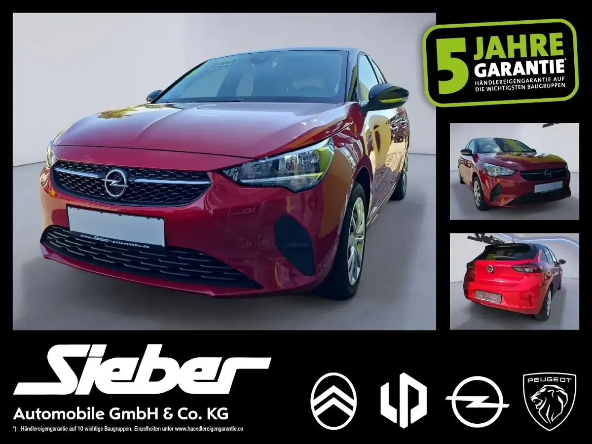 Brugt Opel Corsa-e Edition 100 kW (136 HK) 2023 Rød Hatchback