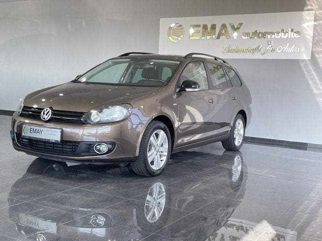 Gebraucht VW Golf VII Match 105 PS (77 kW) 2012 Braun (toffeebraun metallic) Kombi