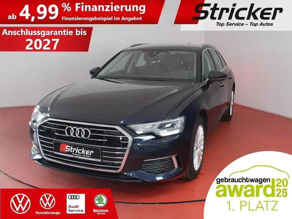 Gebraucht Audi A6 Design 265 PS (194 kW) 2022 Firmamentblau metallic (metallic) Kombi