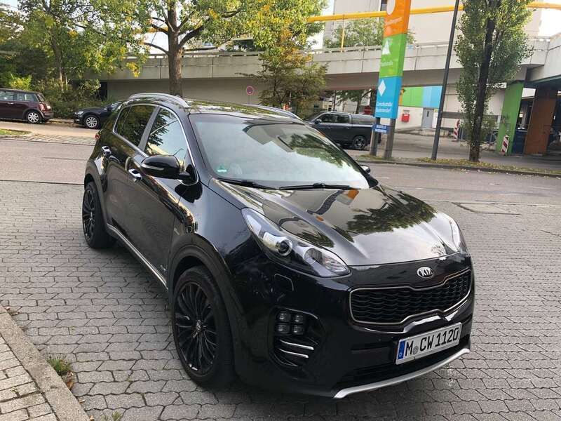 Schwarz Gebraucht 2016 Kia Sportage GT-Line SUV | 18.300 € (Fairer Preis) - Bild 1/4
