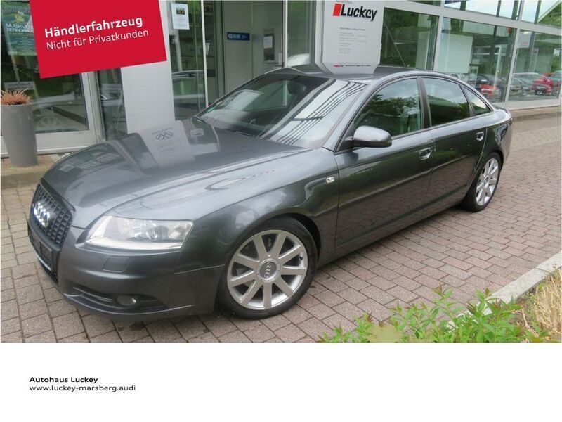 Grau Gebraucht 2008 Audi A6 S-Line Limousine | 4.480 € (Guter Preis) - Bild 1/4