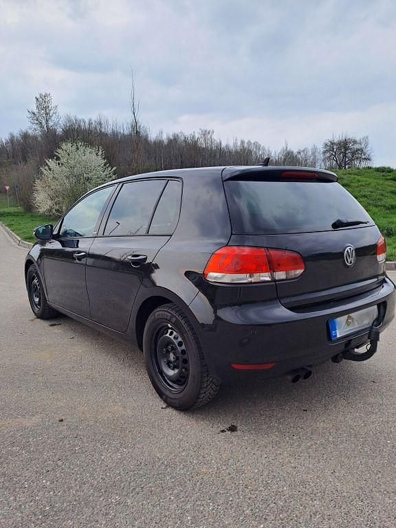 Gebraucht VW Golf VI Style 140 PS (102 kW) 2011 Schwarz Kleinwagen