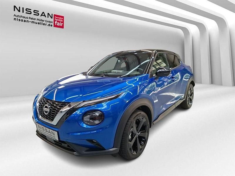 Blau Neu 2025 Nissan Juke Tekna SUV | 28.390 € (Teuer) - Bild 1/4