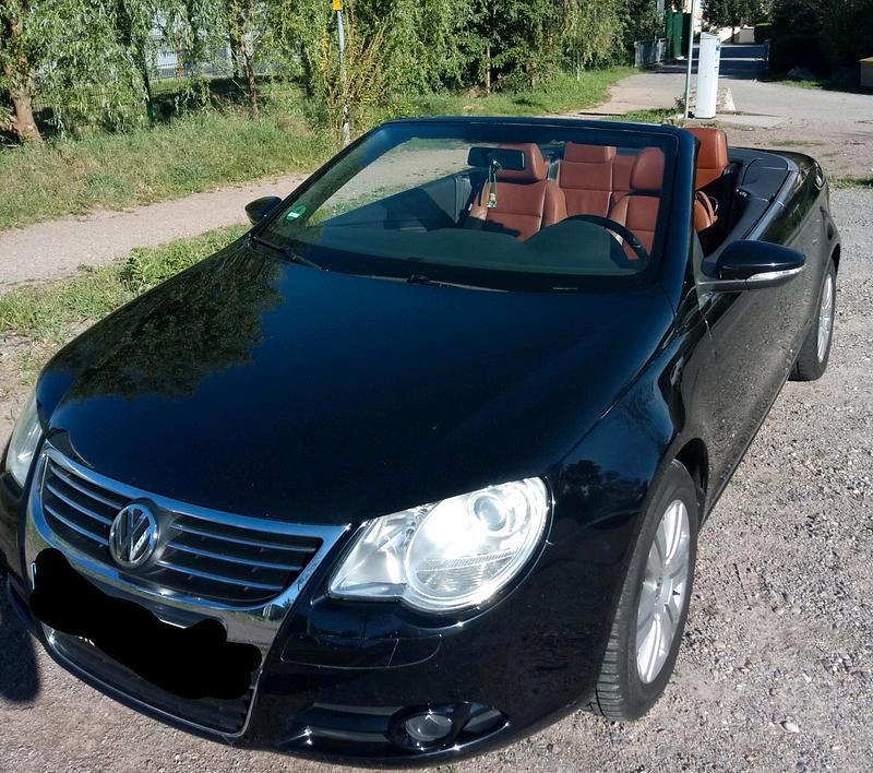 Gebraucht VW Eos Edition 122 PS (89 kW) 2010 Schwarz Cabrio