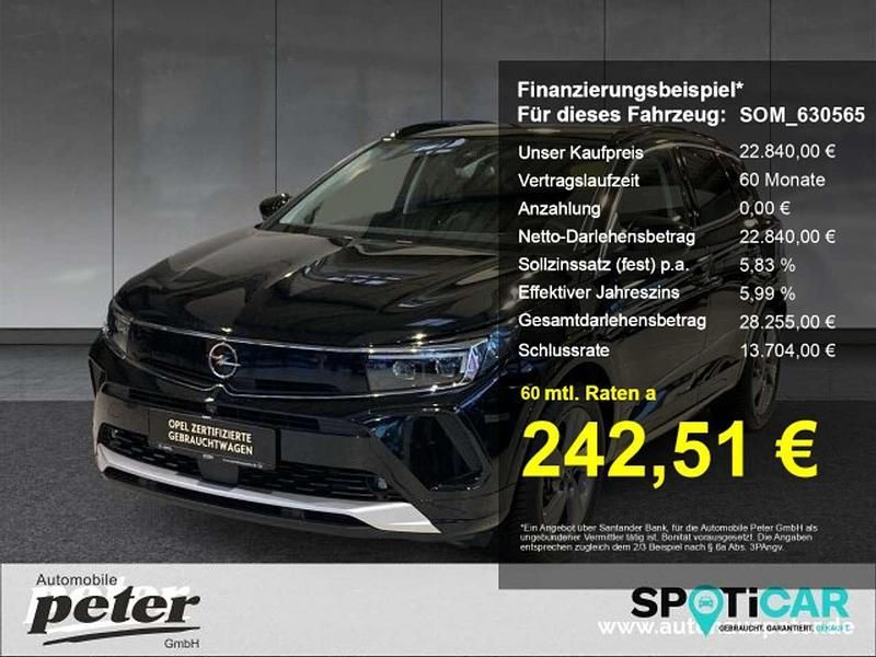 Schwarz Gebraucht 2023 Opel Grandland X Elegance SUV | 22.840 € (Guter Preis) - Bild 1/2
