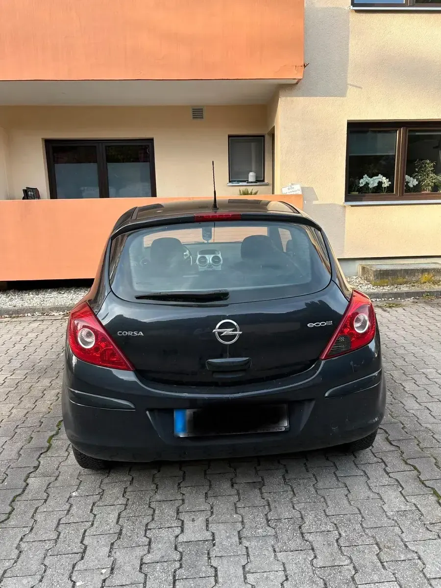 Gebraucht Opel Corsa 75 PS (55 kW) 2013 Schwarz Kleinwagen