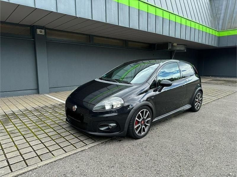 Schwarz Gebraucht 2009 Abarth Grande Punto Kleinwagen | 3.650 € - Bild 1/4