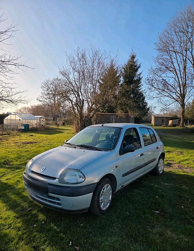 Gebraucht Renault Clio II 58 PS (42 kW) 1998 Grau Kleinwagen