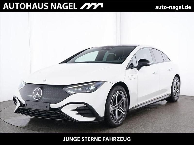 Unilack polarweiß Gebraucht 2024 Mercedes EQE350 AMG Limousine | 58.978 € (Teuer) - Bild 1/4