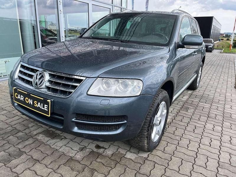 Offroadgrey metallic Gebraucht 2005 VW Touareg R SUV | 4.950 € (Etwas zu teuer) - Bild 1/4