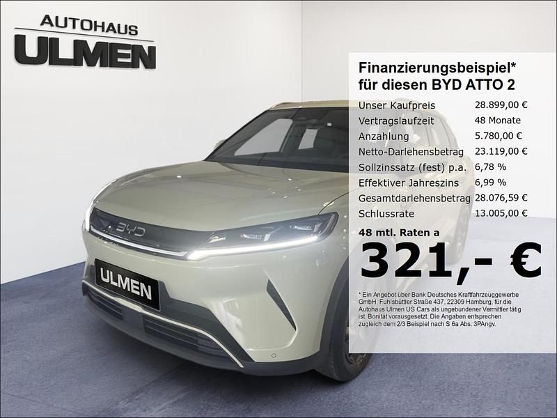 Grün Gebraucht 2025 BYD Atto 2 Boost SUV | 28.899 € - Bild 1/4