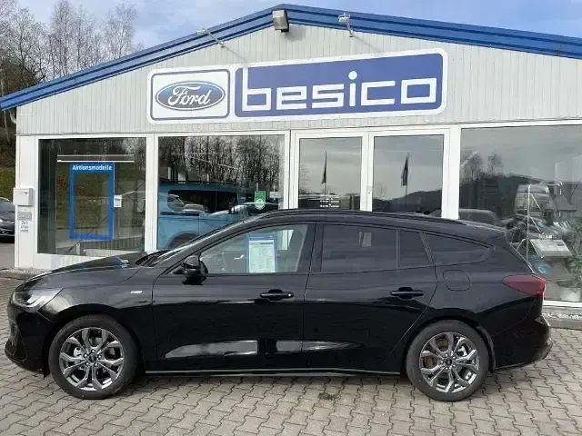 Gebraucht Ford Focus ST-Line X 125 PS (91 kW) 2024 Obsidianschwarz metallic (schwarz) Kombi