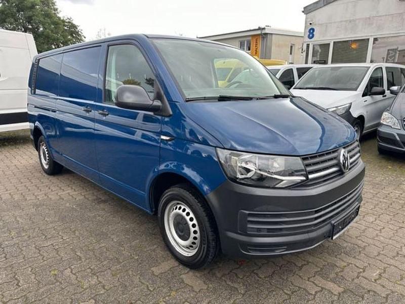 Deep ocean blue Gebraucht 2018 VW T6 Van | 16.648 € - Bild 1/4