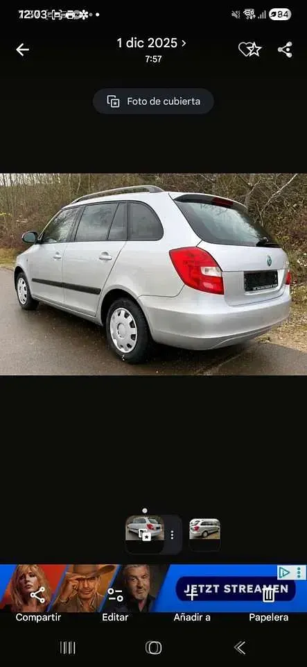 Gebraucht Skoda Fabia 69 PS (50 kW) 2008 Kombi