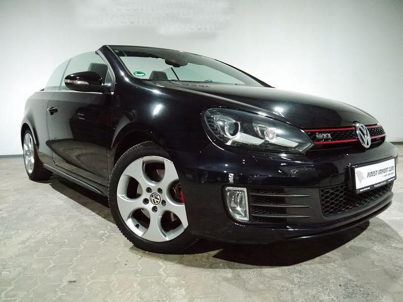 Gebraucht VW Golf Cabriolet GTI 211 PS (155 kW) 2013 Schwarz Cabrio