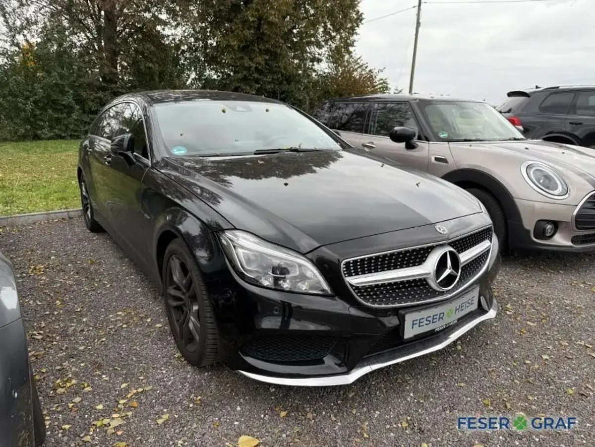 Gebraucht Mercedes CLS250 AMG line 204 PS (150 kW) 2018 Obsidianschwaz metalliclack Kombi
