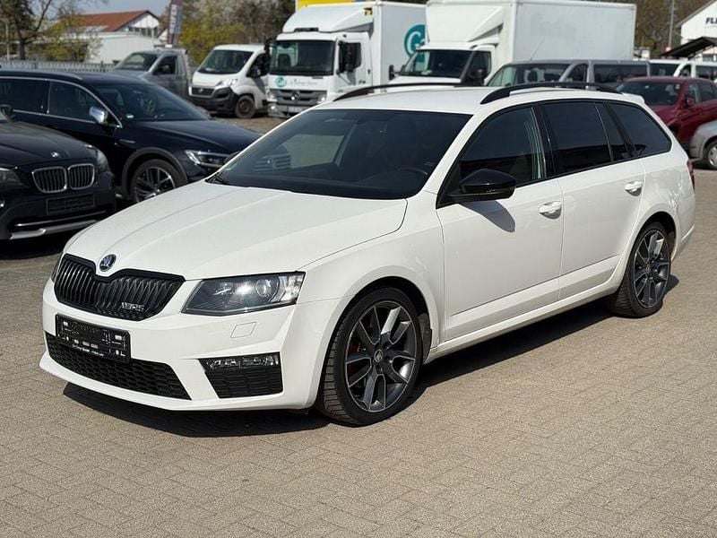 Gebraucht Skoda Octavia RS 184 PS (135 kW) 2016 Weiß Kleinwagen