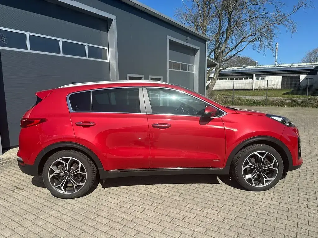 Gebraucht Kia Sportage GT-Line 177 PS (130 kW) 2019 Rot SUV