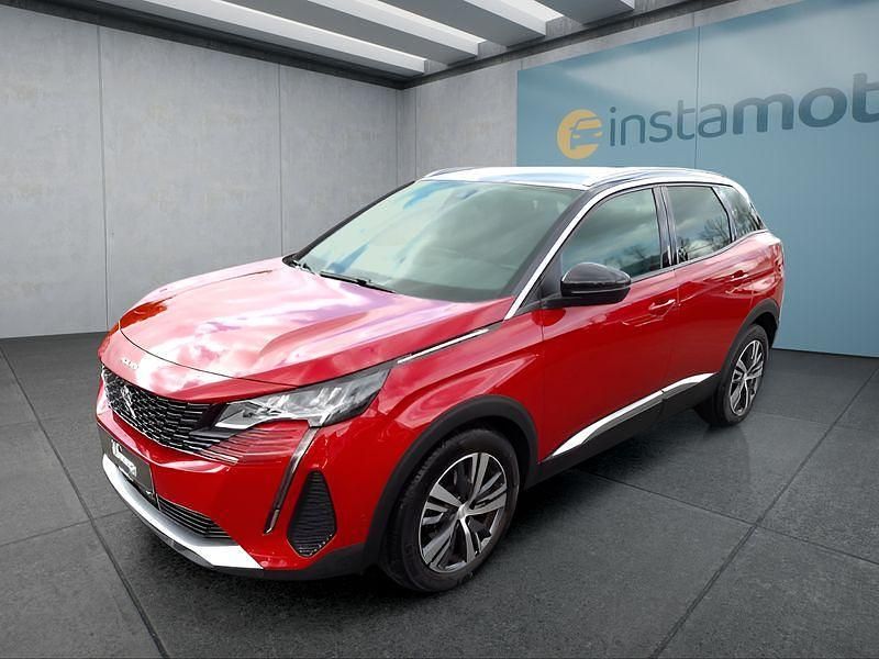 Rot Gebraucht 2021 Peugeot 3008 Van / Kleinbus | 20.999 € (Fairer Preis) - Bild 1/4