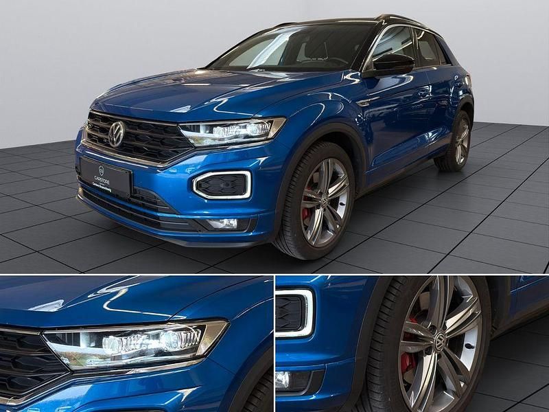 Blau Gebraucht 2019 VW T-Roc R-line SUV | 19.900 € (Fairer Preis) - Bild 1/4