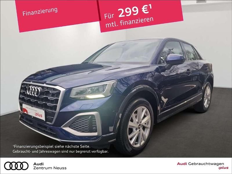 Blau Gebraucht 2021 Audi Q2 Advanced SUV | 16.480 € (Fairer Preis) - Bild 1/3